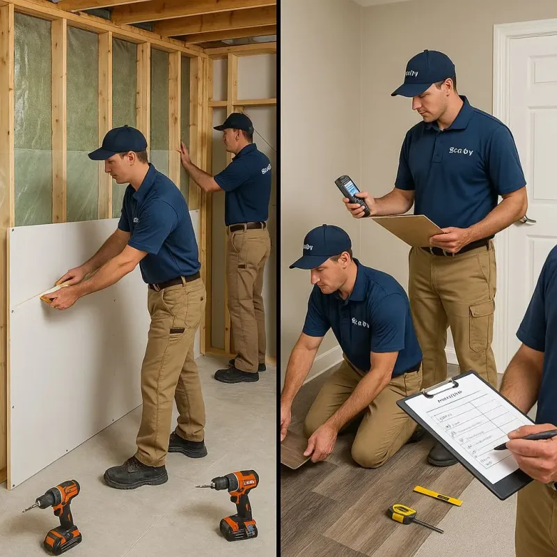 Repairs and Reconstruction process in Homeland, CA